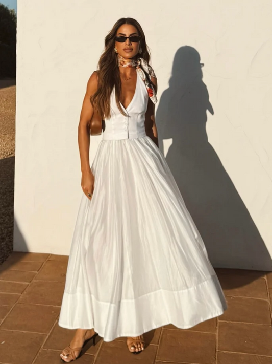 Vestido Elegante Blanco