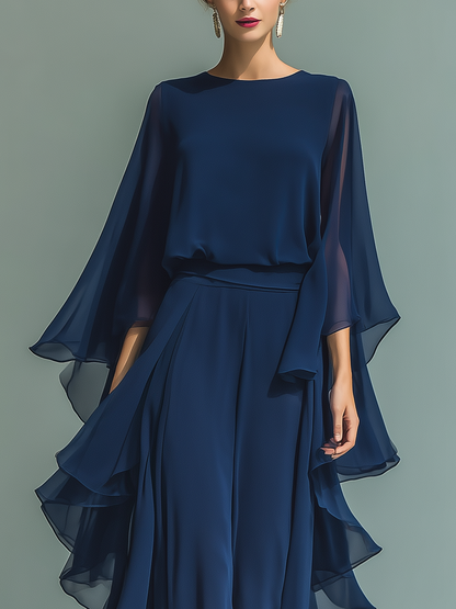 Vestido Celeste