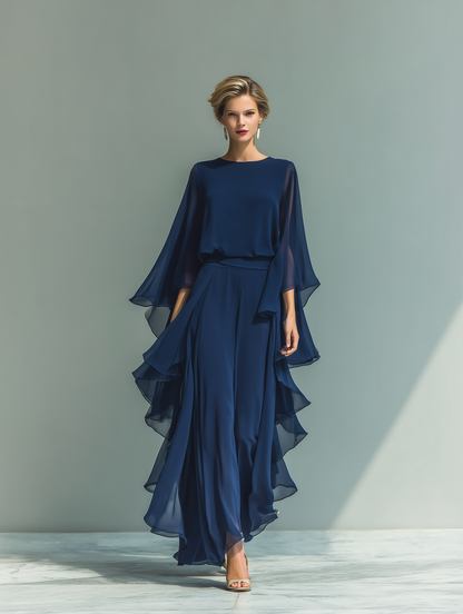 Vestido Celeste